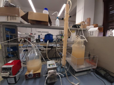 Set di reattori biologici a biomassa 