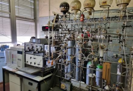 Linea in flusso con Gas-Cromatografo (Agilent 7890A)