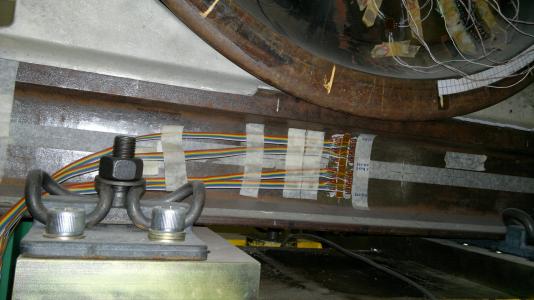 Looking for the best strain gauge configurations for instrumented wheel and rail. (2014)