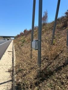 Our radar measuring traffic flow parameters on an Italian motorway. (2024)