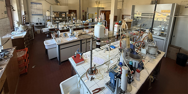 interno del laboratorio