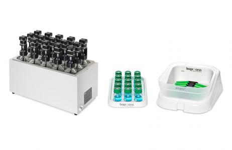 Gas Endeavour® - Sistema di reattori per l’esecuzione di test di fermentazione aerobica e anaerobica in condizioni controllate, dotato di sistema automatico di misurazione del flusso di gas