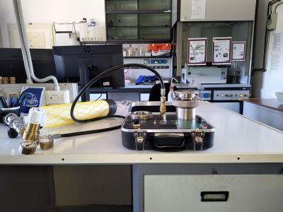 Camera a pressione di Scholander 