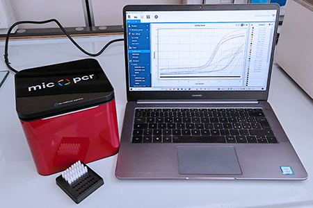 Analisi espressione genica: Termociclatore MIC™ qPCR, ultracompatto portatile