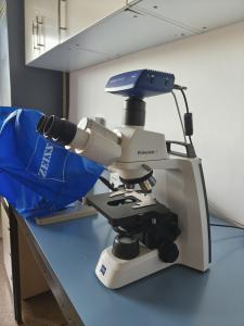 Microscopio Primostar 3 con annessa fotocamera Microscopio Primostar 3 con annessa fotocamera
