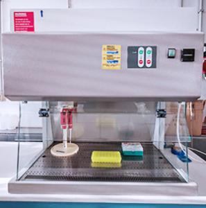 Estrazione DNA da diverse matrici biologiche: cappa a flusso laminare